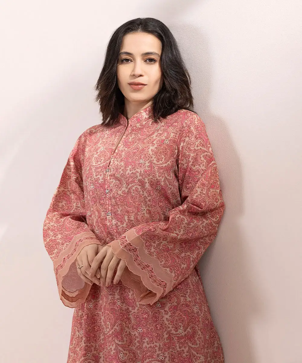 2 Piece - Embroidered Lawn Suit