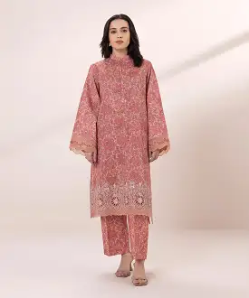 2 Piece - Embroidered Lawn Suit