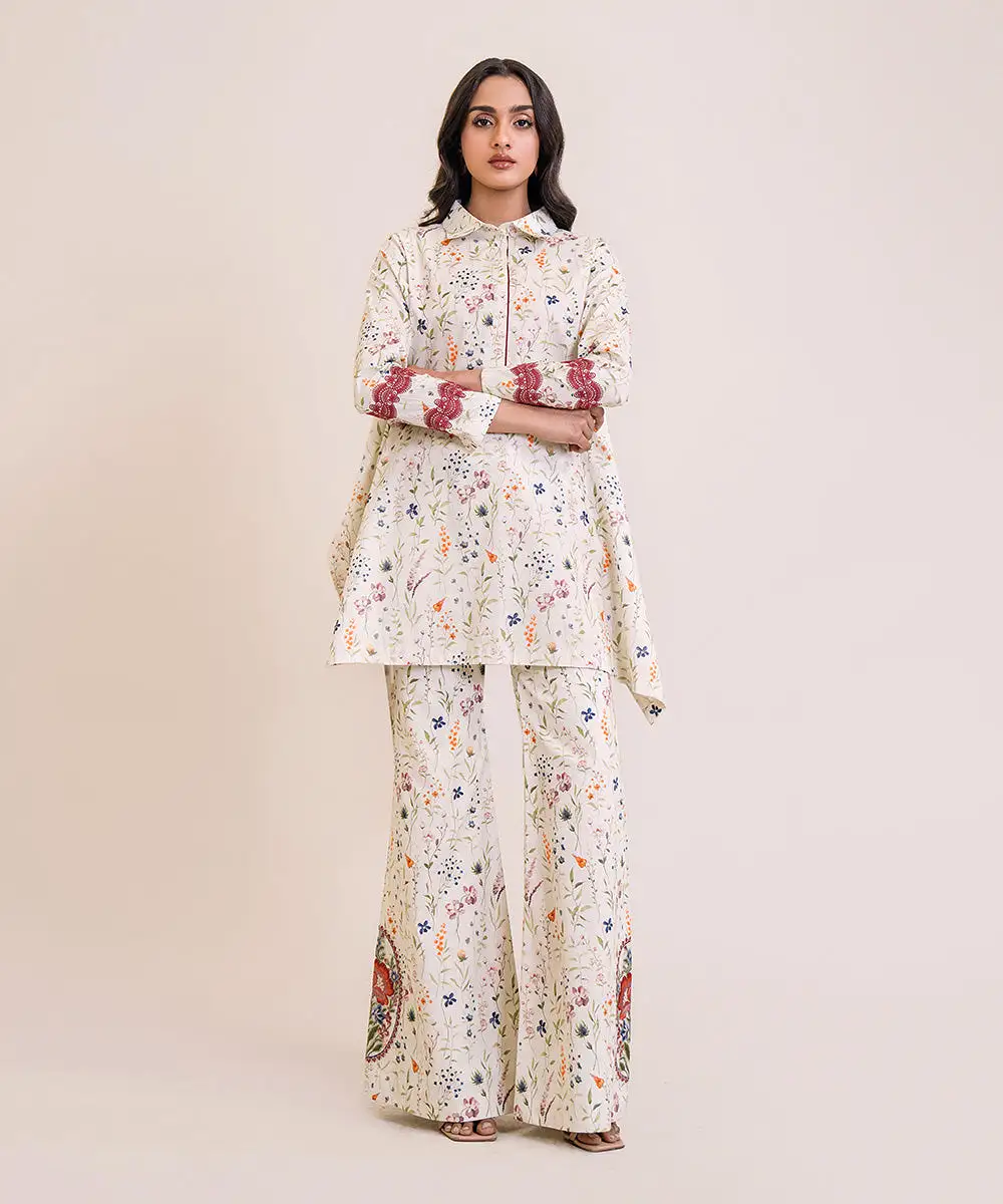 2 Piece - Embroidered Lawn Suit