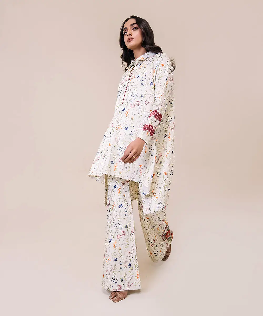 2 Piece - Embroidered Lawn Suit