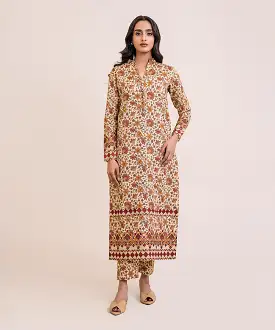 2 Piece - Embroidered Lawn Suit