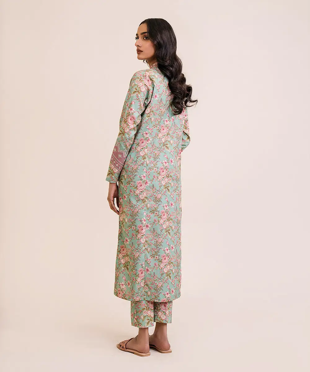 2 Piece - Embroidered Lawn Suit