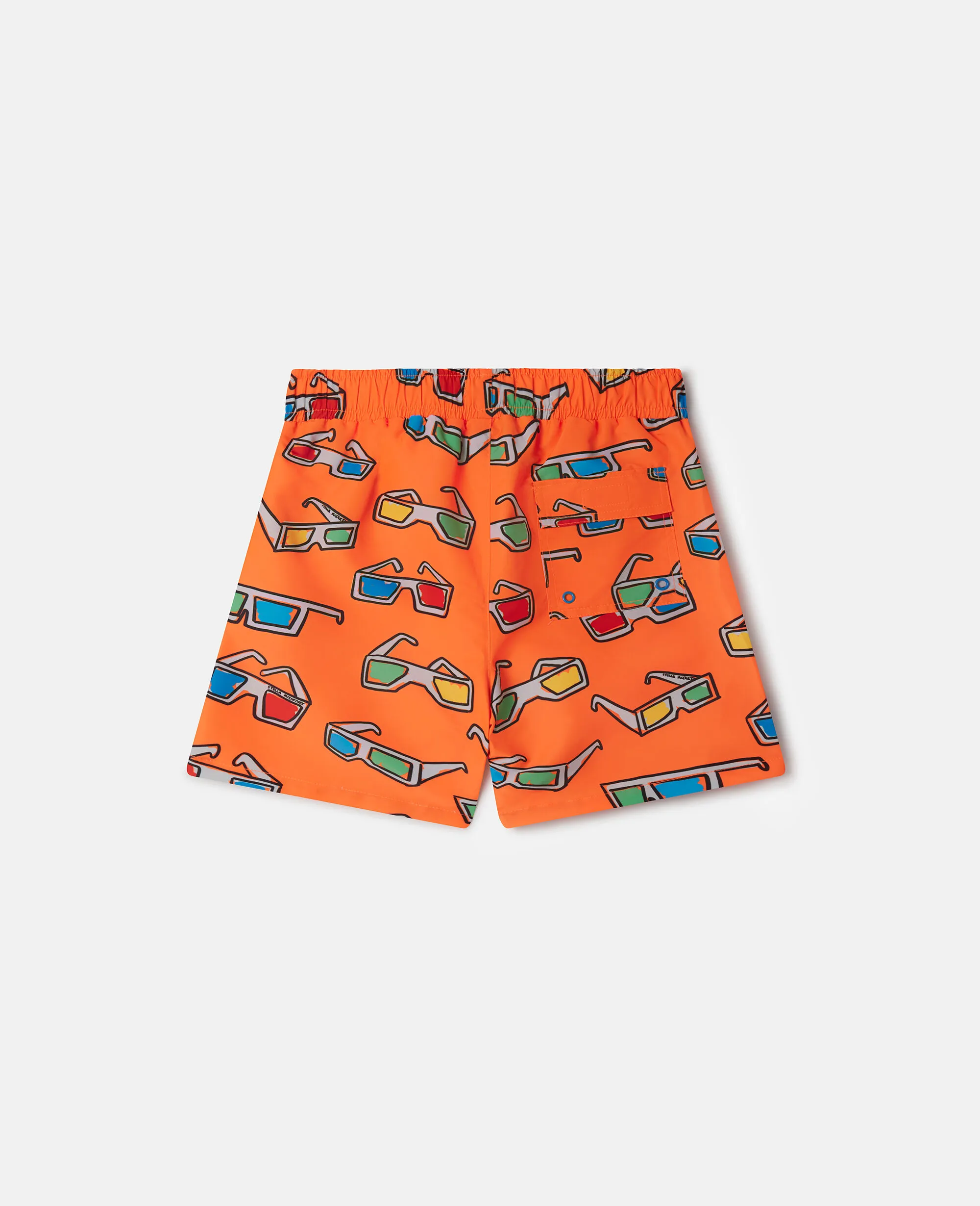 3D Glasses Swimming Trunks