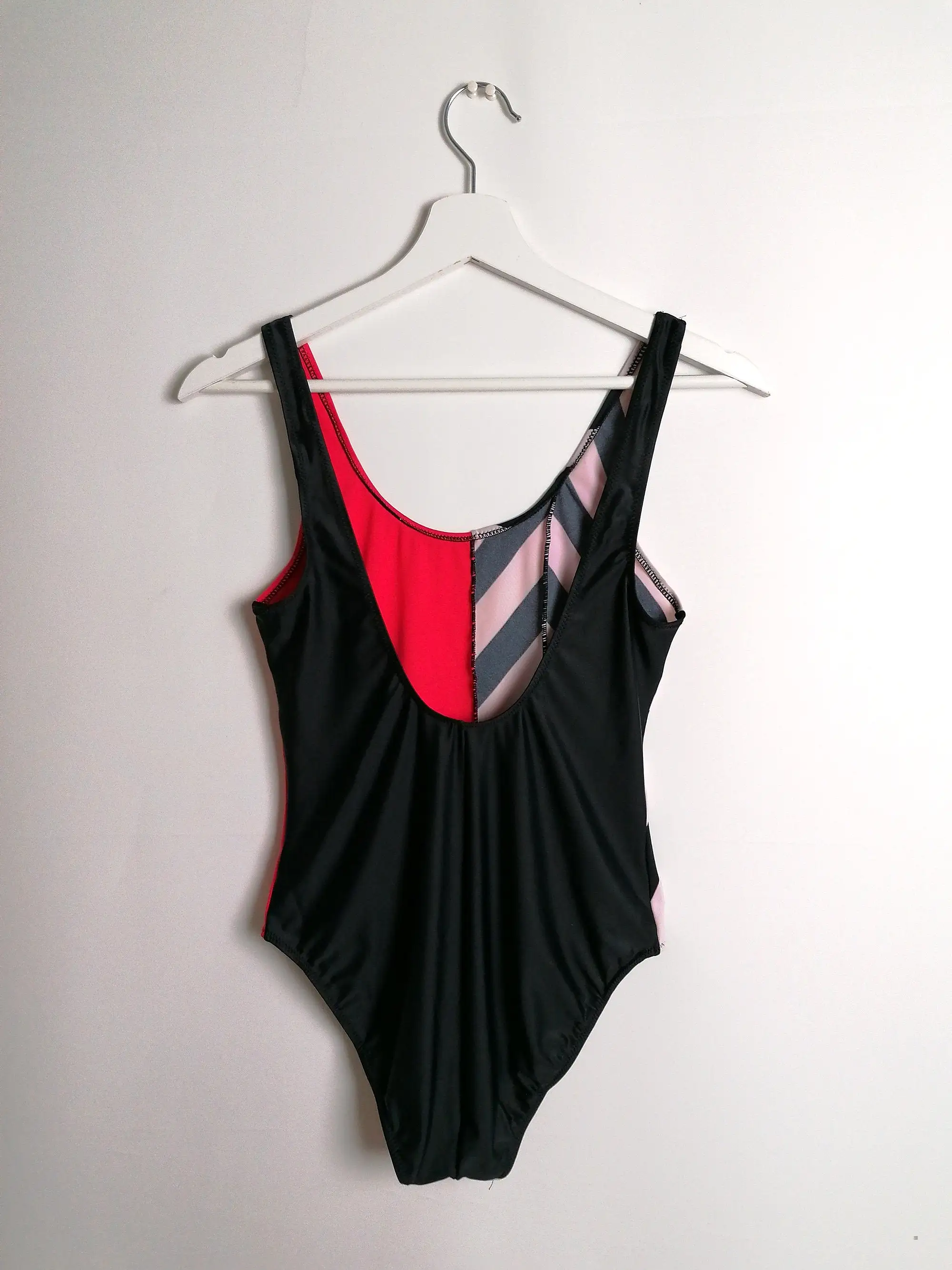 80's Retro Swimsuit Nautical ~ size S-M