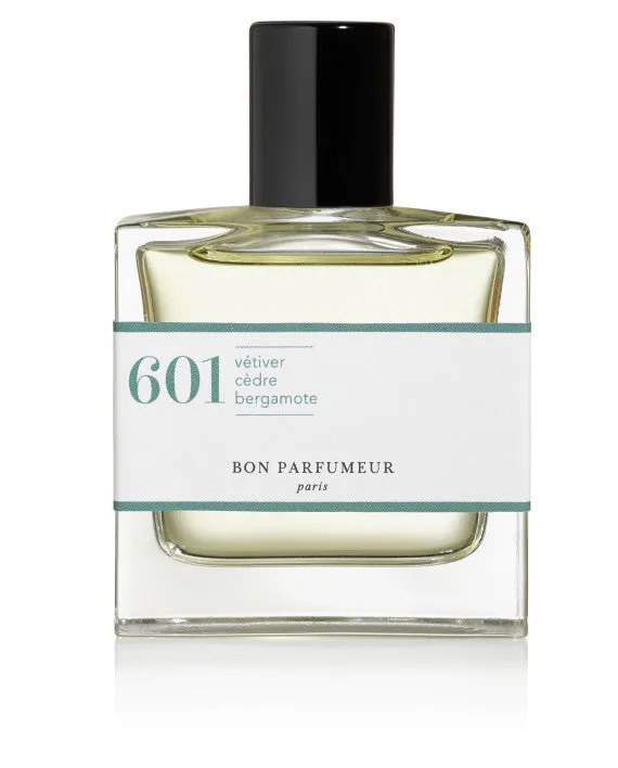 Bon Parfumeur 601 vetiver, cedar, bergamot