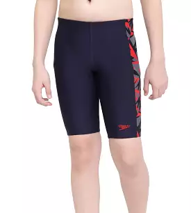 Boy's Hyper Boom Jammer - True Navy  &  Fed Red