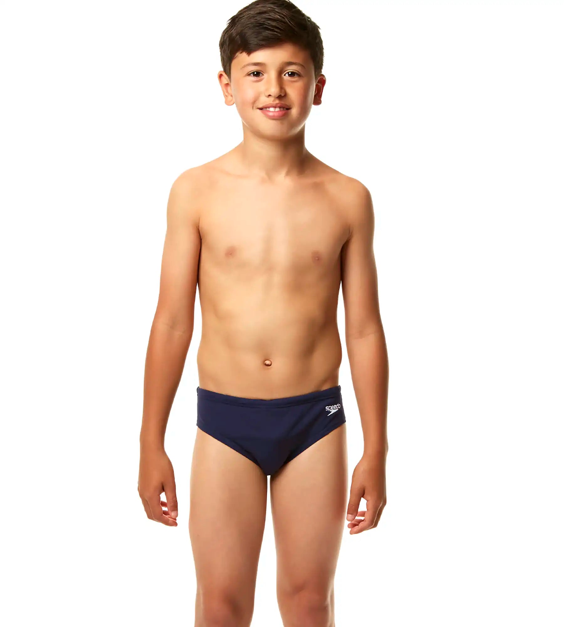 Boy's Lycra Brief - Navy