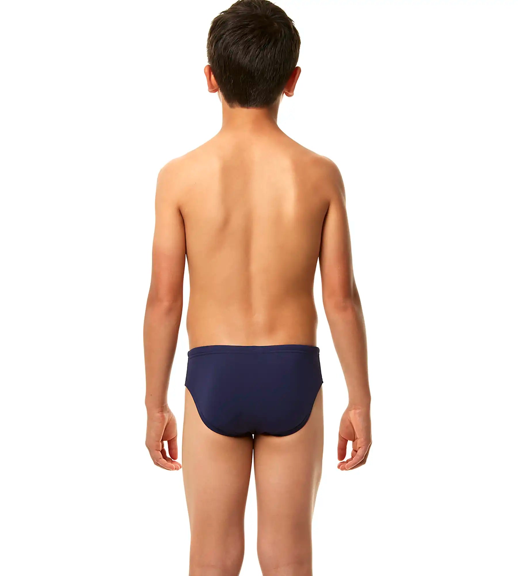 Boy's Lycra Brief - Navy