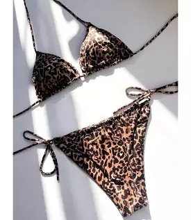 ByHan Leopard triangel Bikini