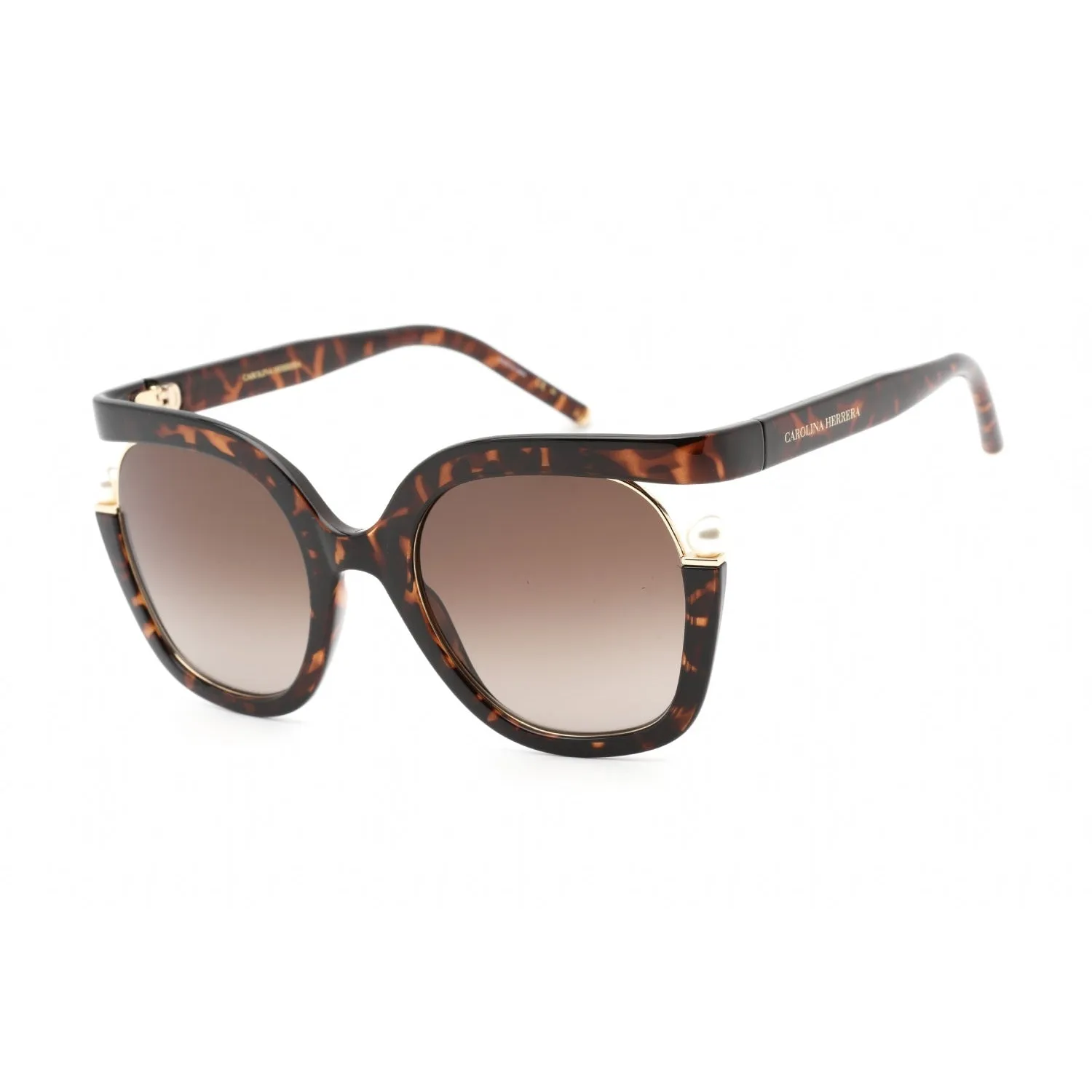 Carolina Herrera CH 0003/S Sunglasses HAVANA / BROWN GRADIENT Women's (S)