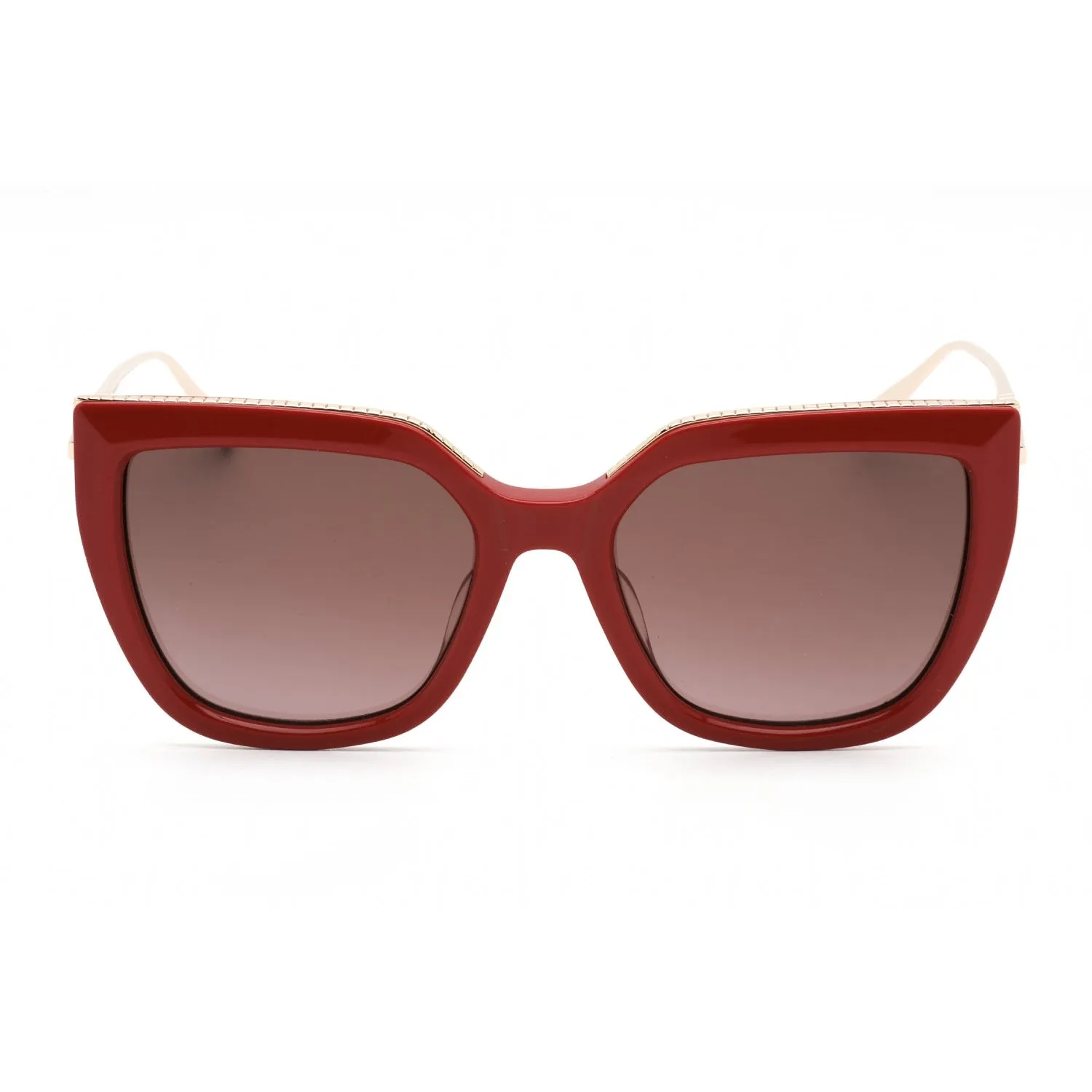 Chopard SCH319M Sunglasses SHINY FULL RED / Brown Gradient