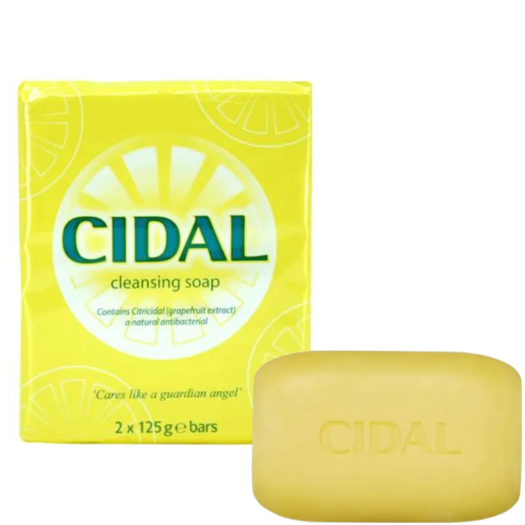 Cidal Lot de 2 Savon Nettoyants