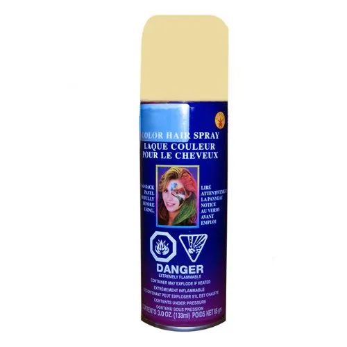 Color Hair Spray Blonde, Gold, Yellow, Red Glitter 3 oz