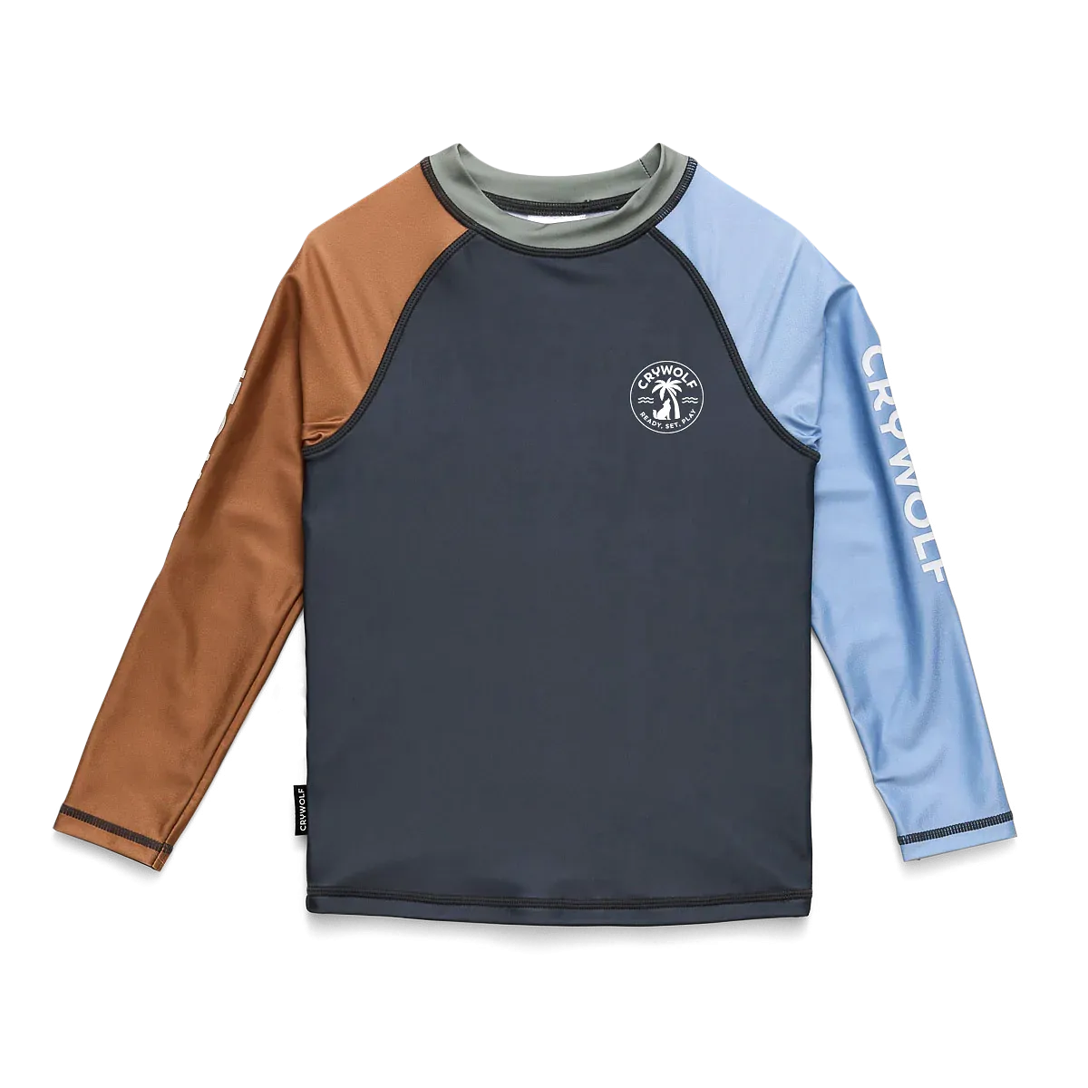 Cry Wolf Rash Vest Ocean Grey Combo