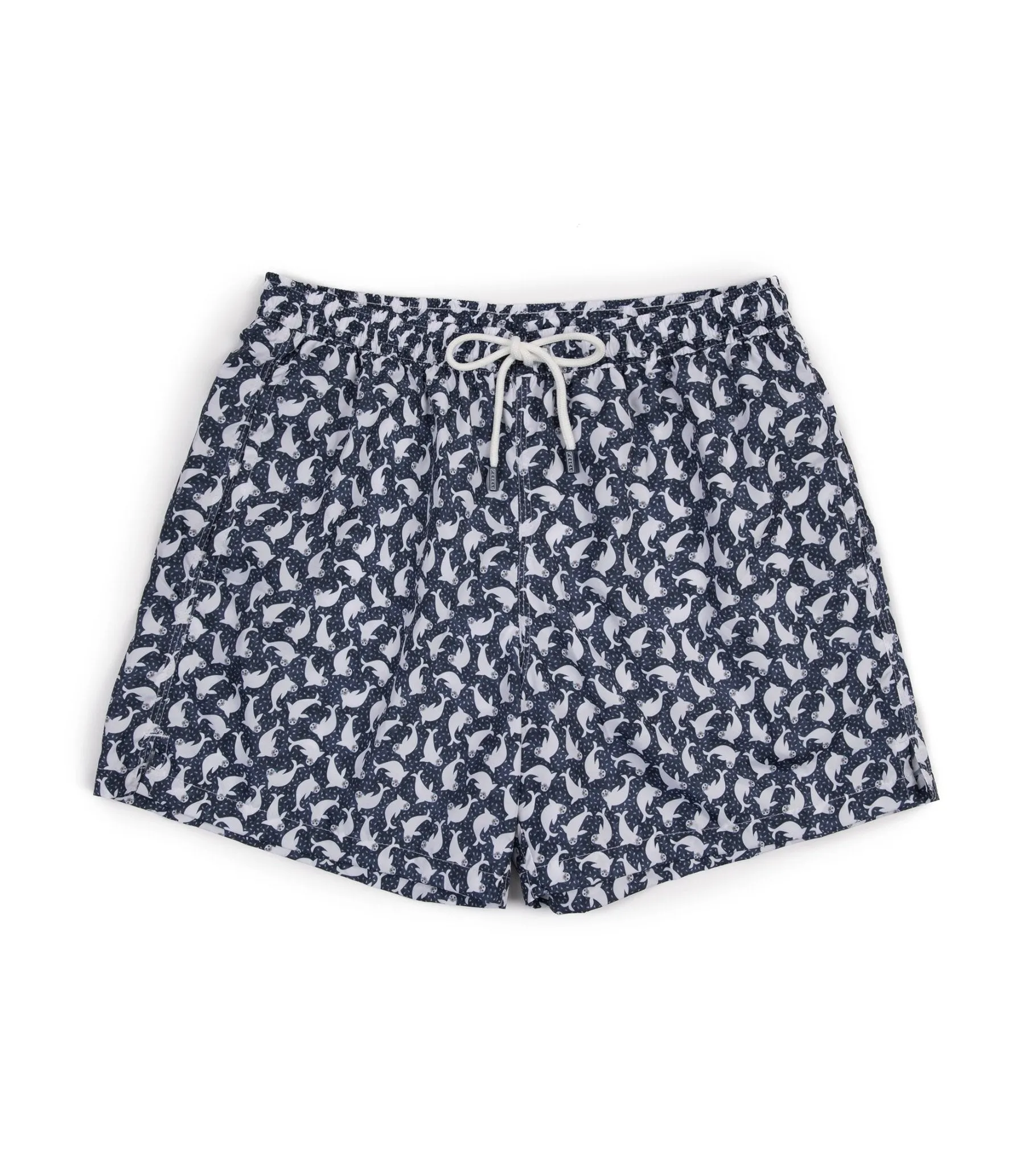 Fedeli Seal Swimming Trunks: Navy