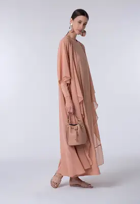 Flounce Outer Combo Abaya