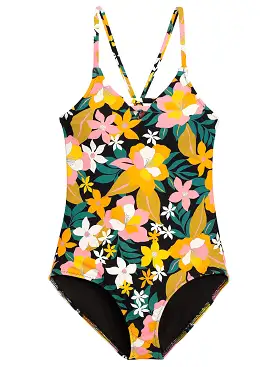 Had Me at Aloha One Piece Swimsuit (Girls 7-14)