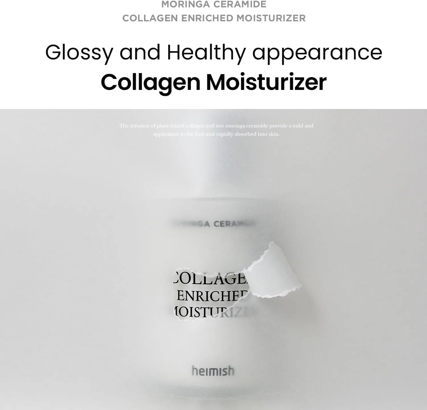 Heimish Moringa Ceramide Collagen Enriched Moisturizer - 120ML