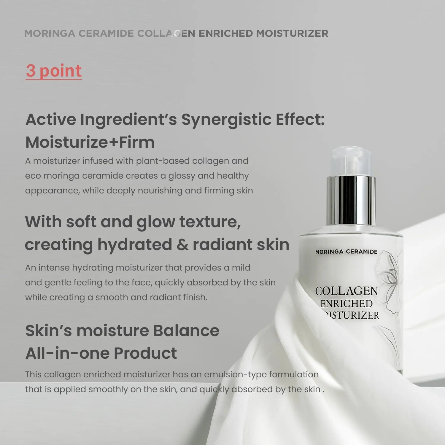 Heimish Moringa Ceramide Collagen Enriched Moisturizer - 120ML