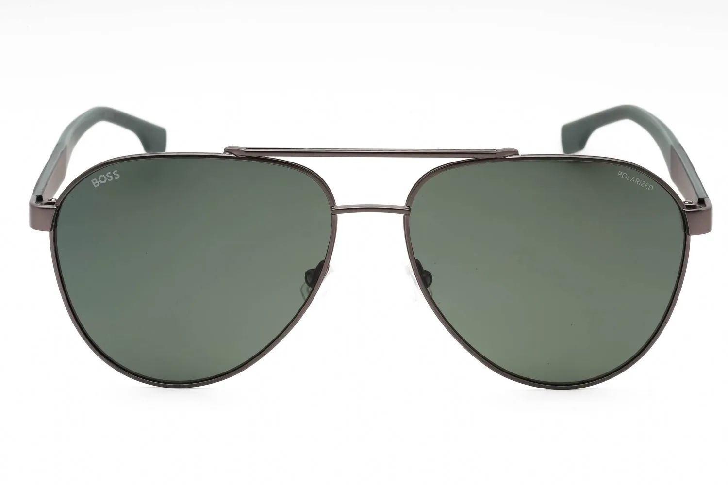 Hugo Boss 1485/S  Sunglasses Matt ruthenium/Grey green polarized