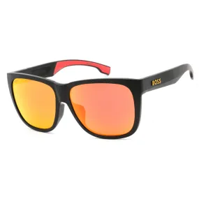 Hugo Boss BOSS 1453/F/S Sunglasses Black Yellow / Red Multilayer