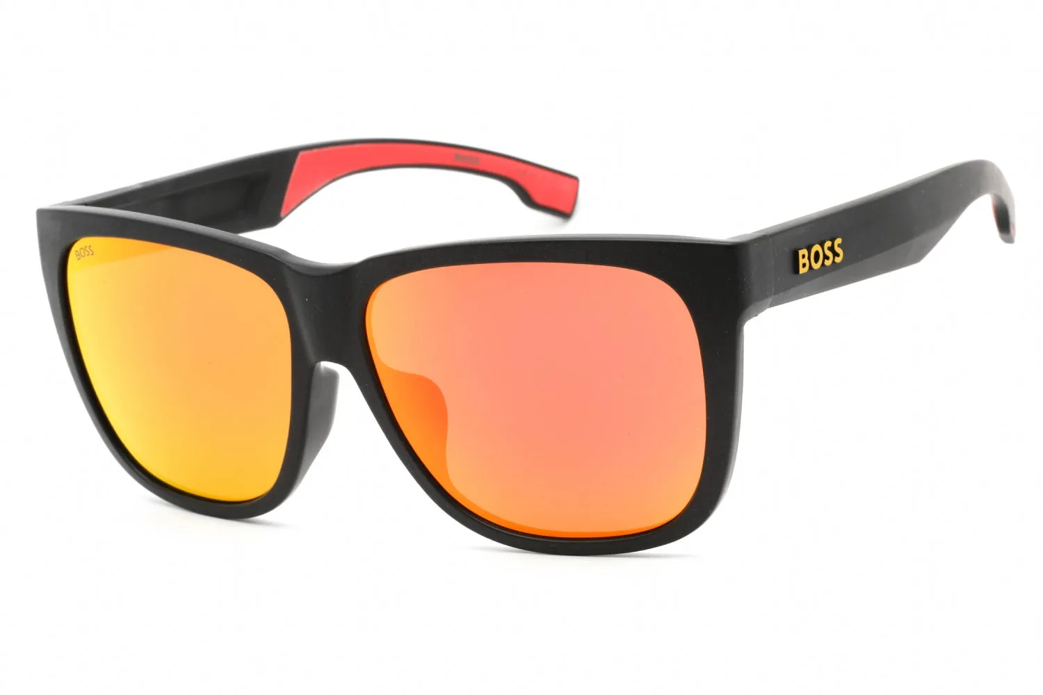 Hugo Boss BOSS 1453/F/S Sunglasses Black Yellow / Red Multilayer