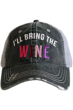 I’ll Bring The Wine Trucker Hats