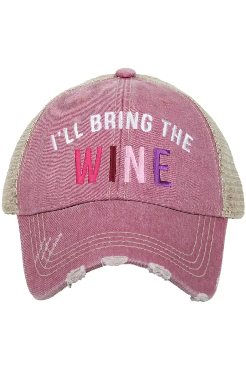 I’ll Bring The Wine Trucker Hats