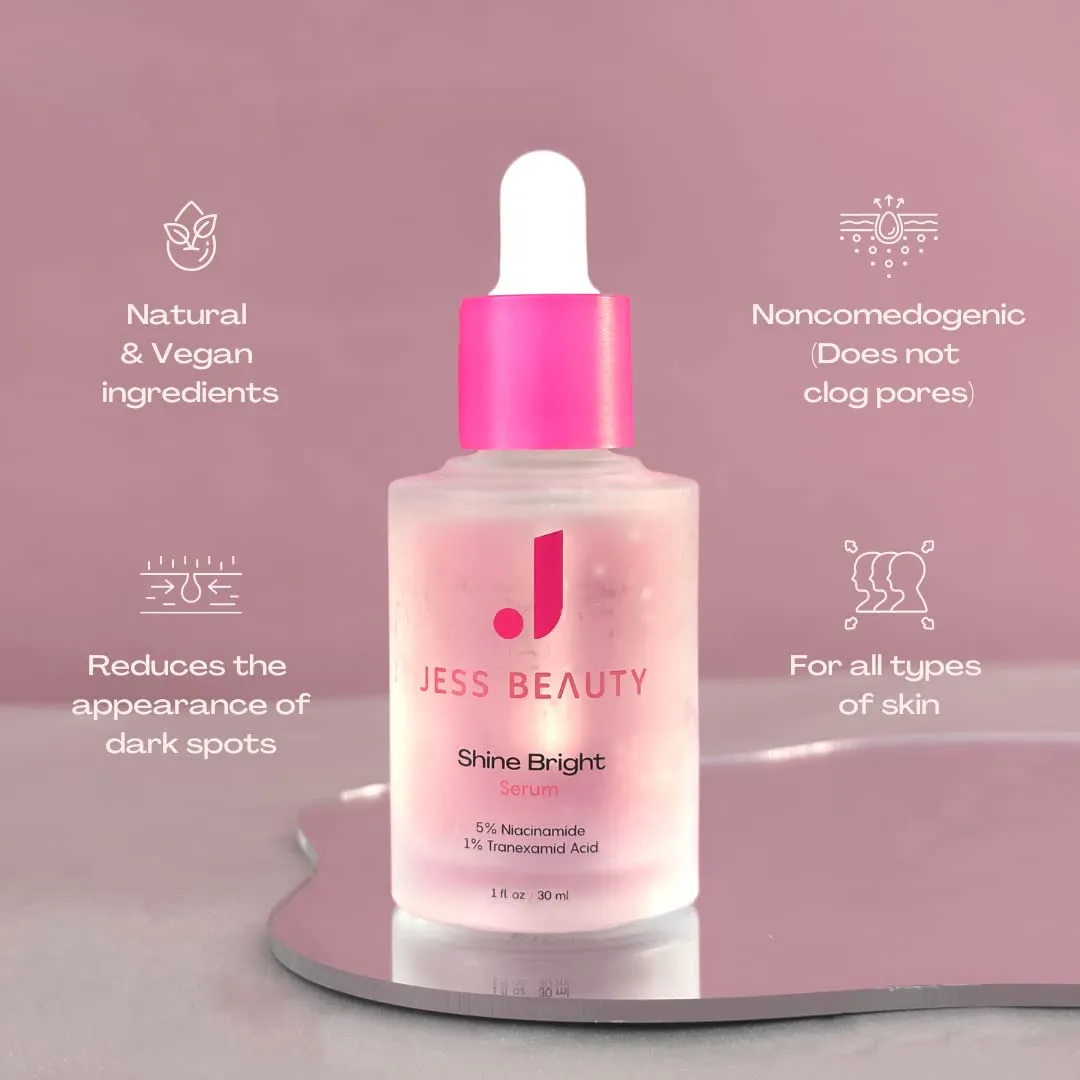 Jess Beauty Shine Bright Serum 1 oz 30 ml