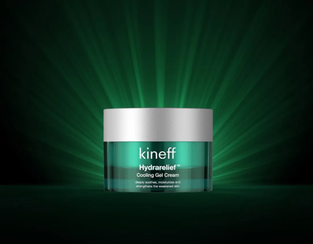 Kineff Hydrarelif Cooling Gel Cream 50ml Skincare Trouble Moisture Soothing Centella Teatree