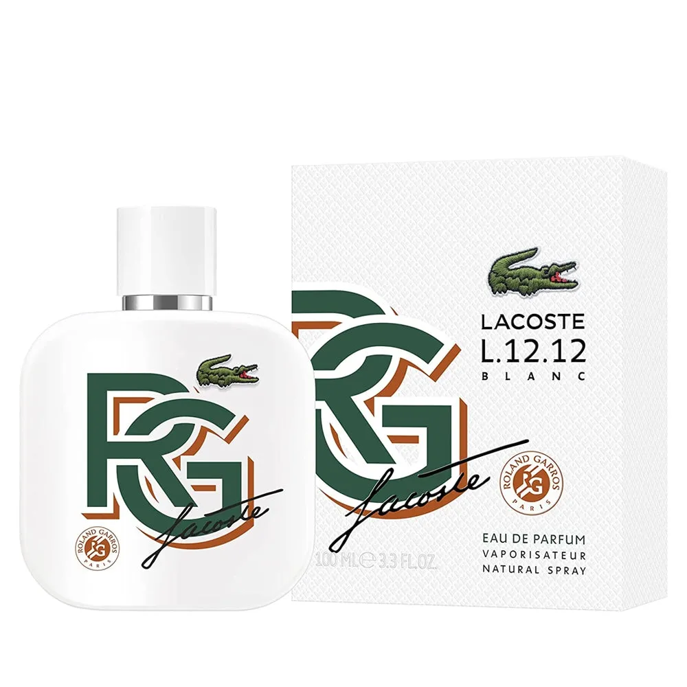 Lacoste L12.12 Blanc Roland Garros 3.4 oz 100 ml EDP