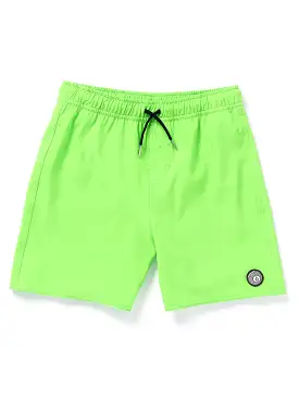 Lido Solid Trunk Boardshorts (Boys 2-7)