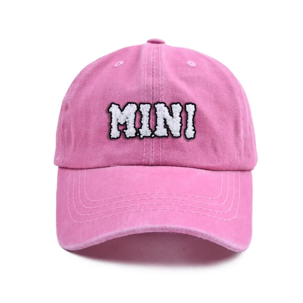 Mini & Mama Baseball Caps | Various Colours