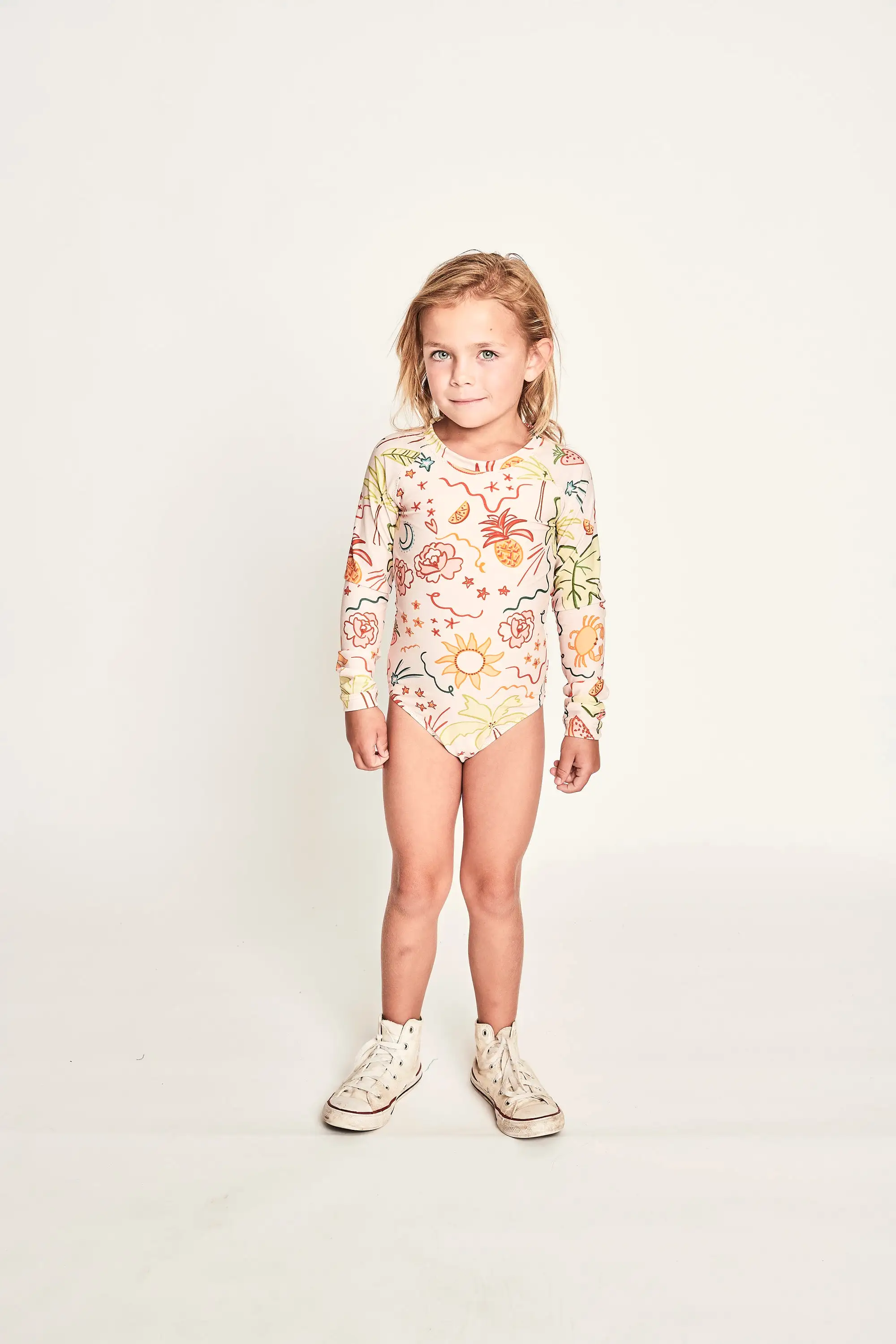 Missie Munster Summer Paddlesuit - Tropical Sand