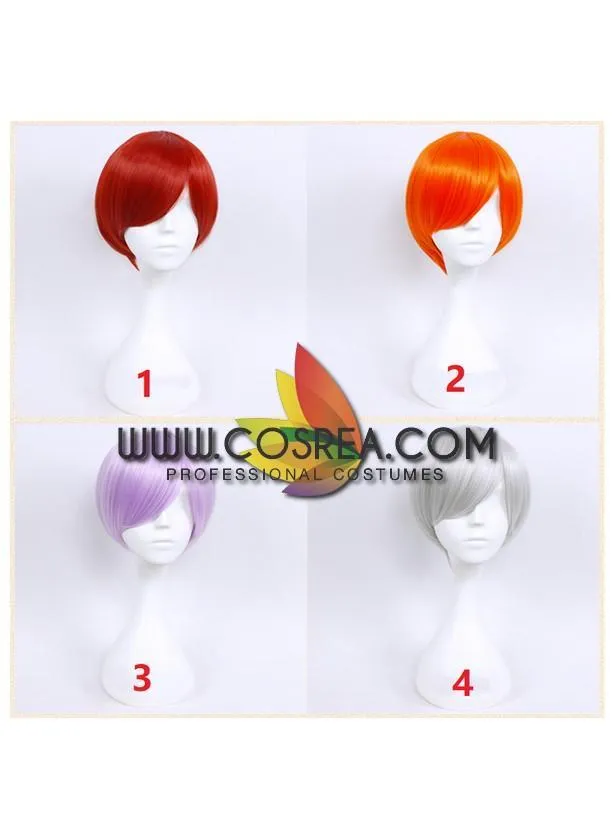 Multipurpose 30CM Even Bangs Cosplay Wig