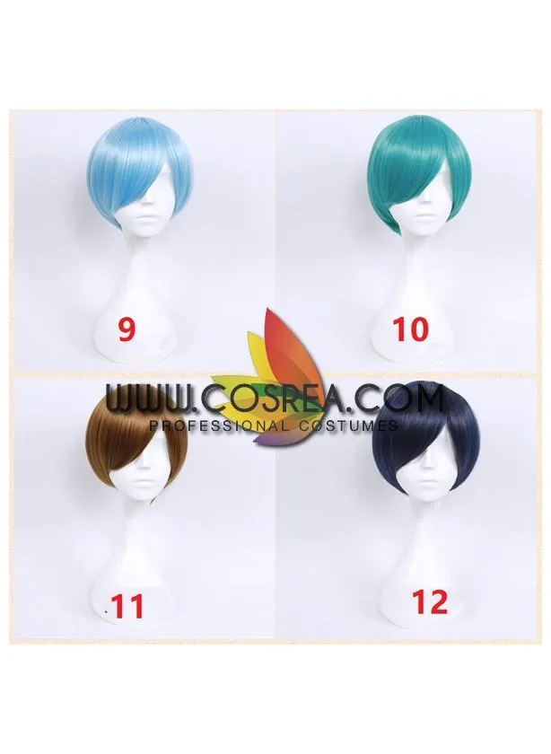 Multipurpose 30CM Even Bangs Cosplay Wig