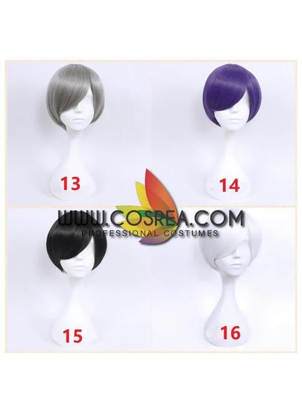 Multipurpose 30CM Even Bangs Cosplay Wig