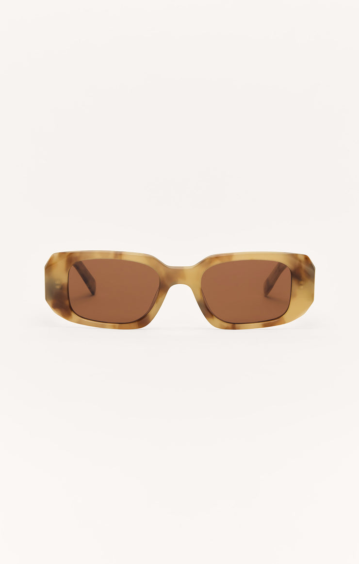 Off Duty Polarized Sunglasses in Blonde Tort Gradient