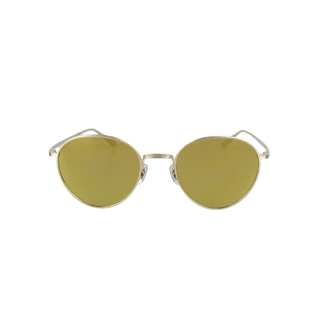 Oliver Peoples Brownstone 2 Gold Metal Frame Sunglasses