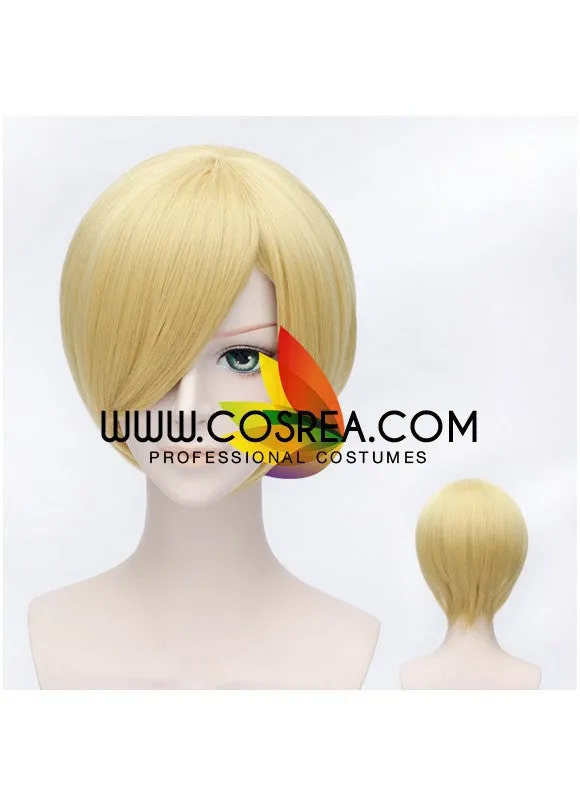 One Piece Sanji Cosplay Wig