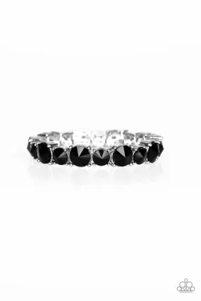 Paparazzi Born To Bedazzle - Black Bracelet