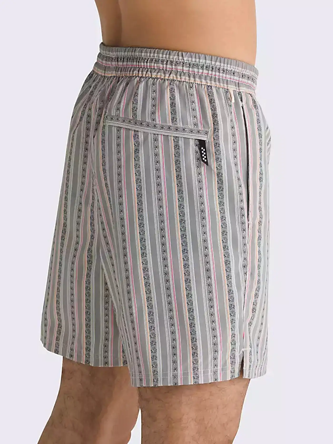 Primary Stripe Elastic Boardshort