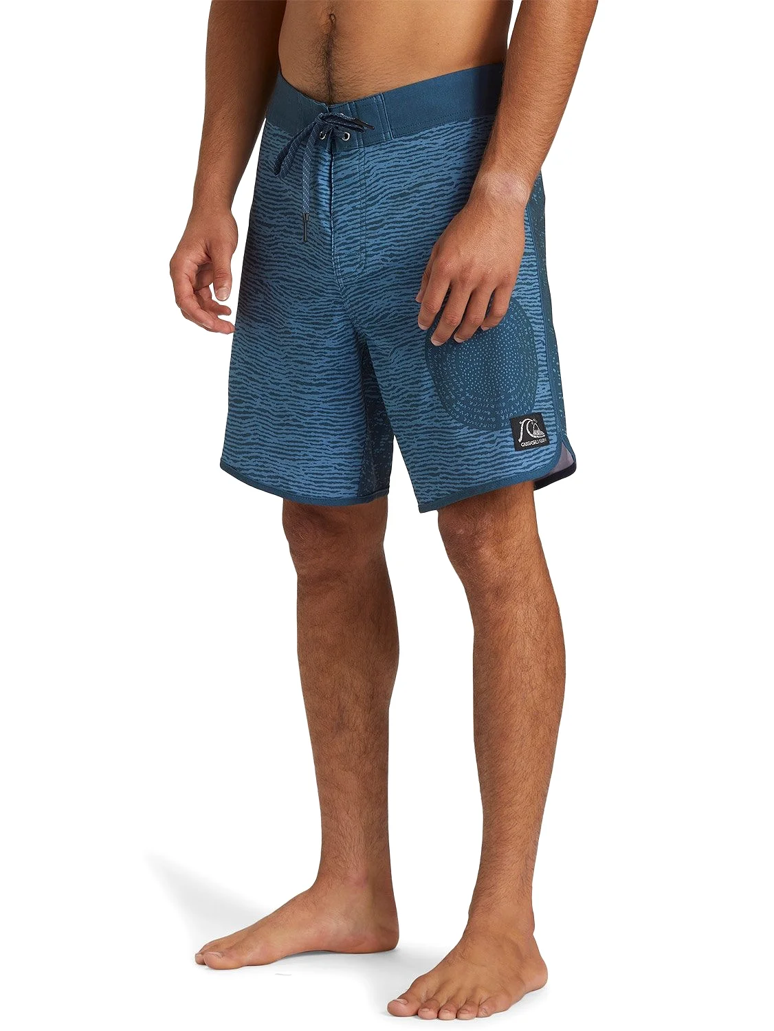 Quiksilver Men's OG Scallop Blank Canvas 18 Boardshorts