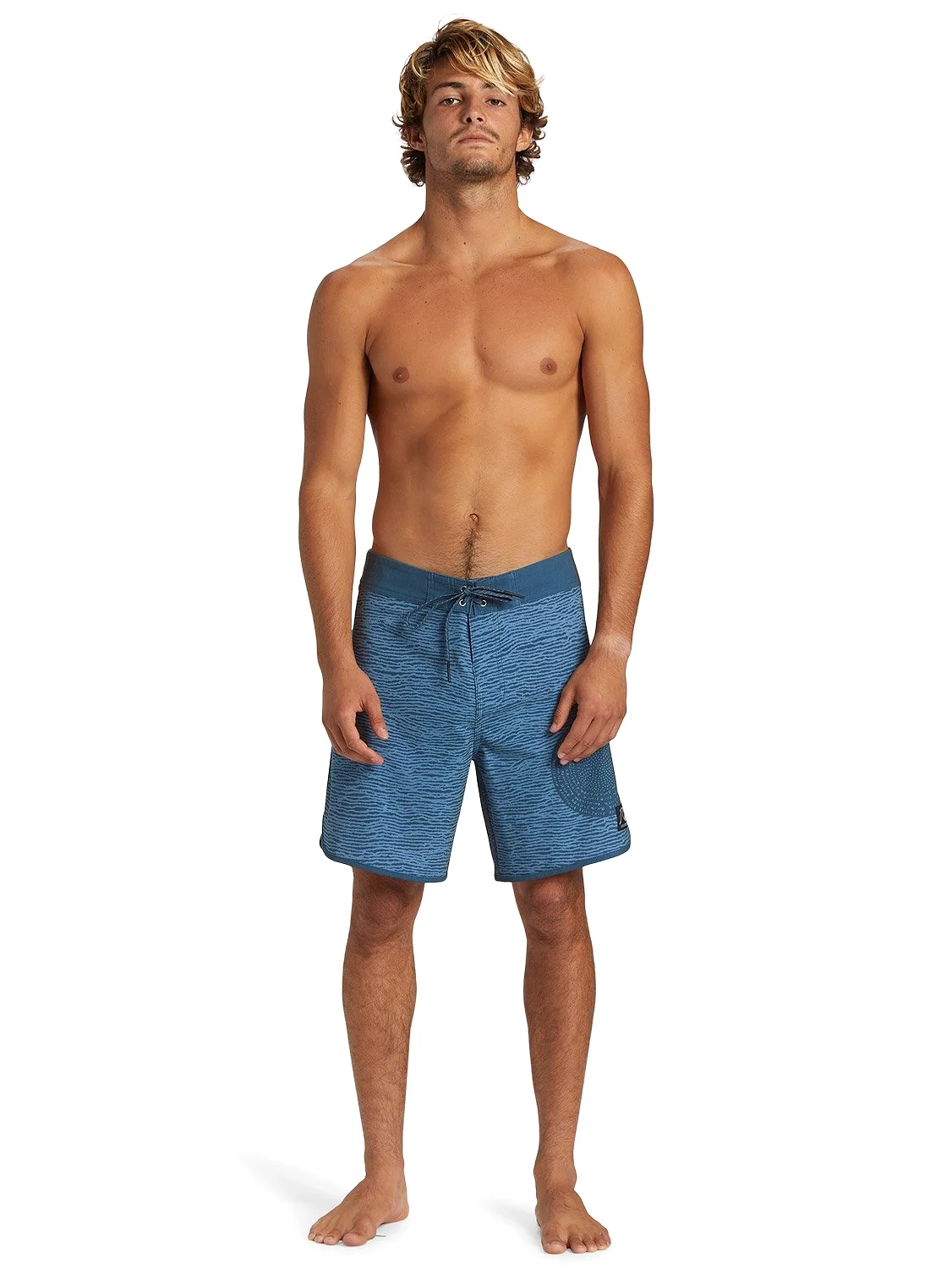 Quiksilver Men's OG Scallop Blank Canvas 18 Boardshorts