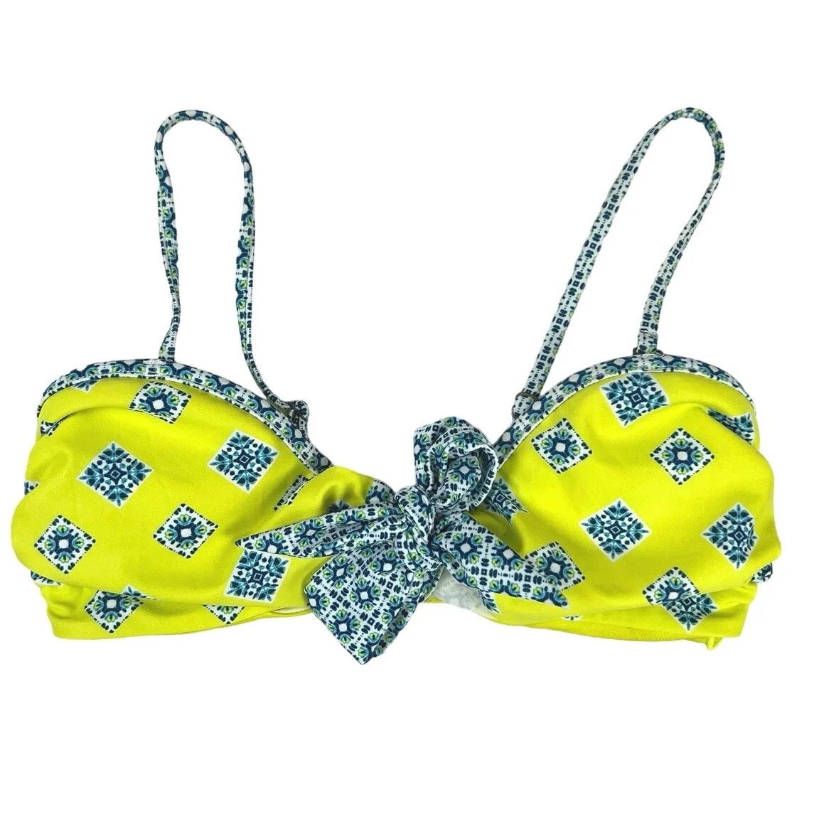 Ramy Brook Yellow Multicolor 2-Piece Bikini Bathing Suit Swimsuit Swimwear Sz XS