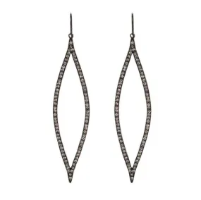 Rebel Designs Sleek Marquis Earrings