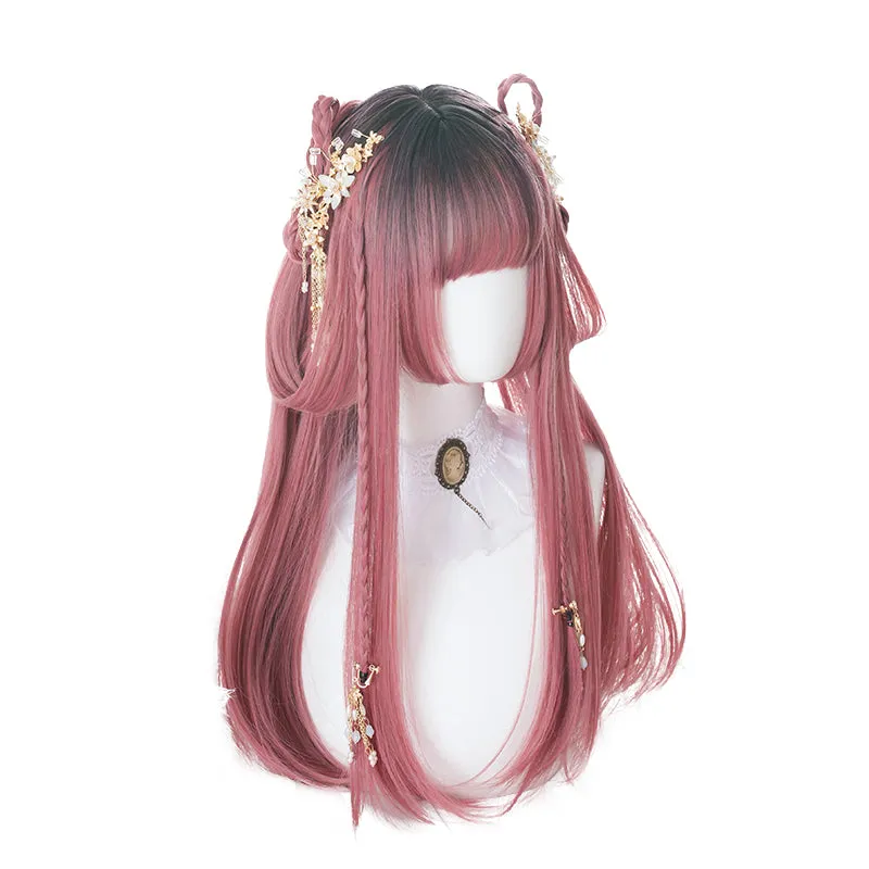 ''RESPBERRY'' HIME CUT LONG WIG BY31111