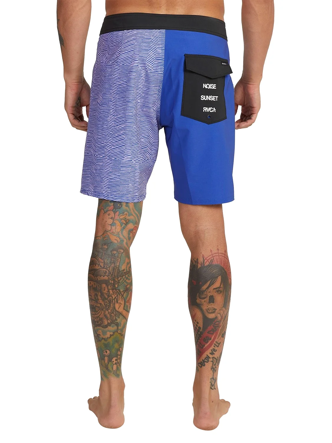 RVCA Men's Brain Freeze Trunk 17 Boardshorts