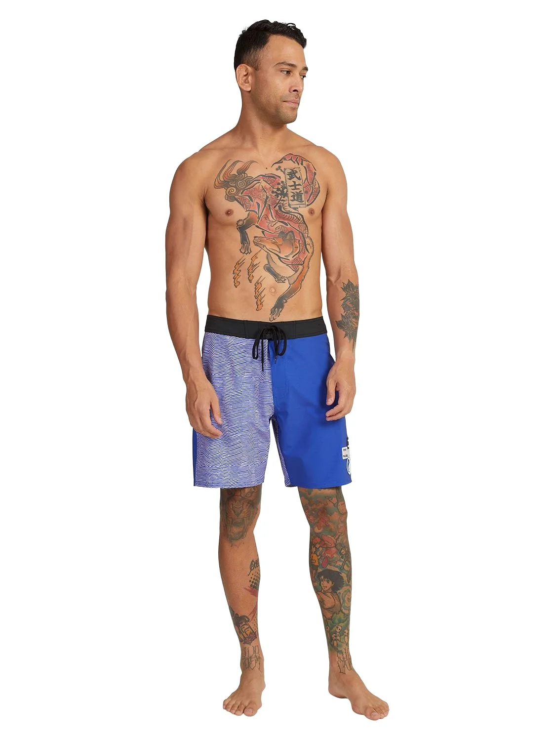 RVCA Men's Brain Freeze Trunk 17 Boardshorts