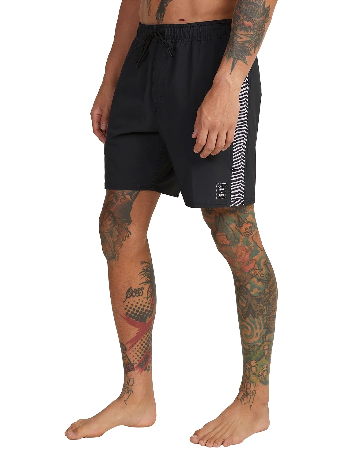 RVCA Men's Noise Elastic 17 Boardshort